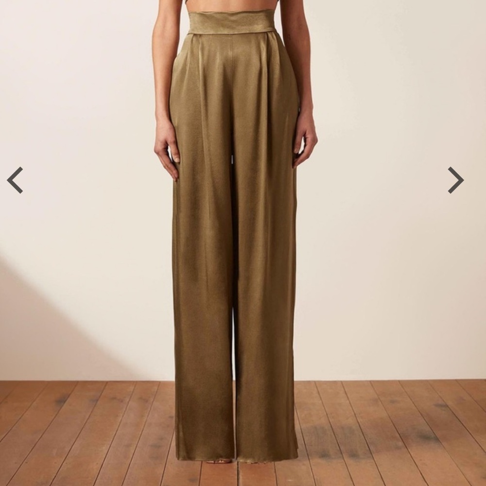 Shona Joy Satin Trousers 10
